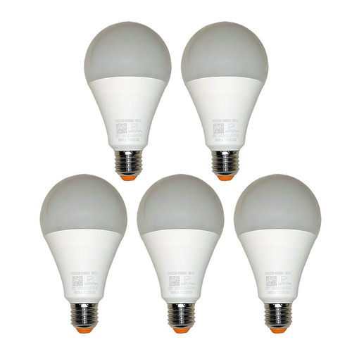 لامپ 20 وات نمانور مدل مهتابی LED پایه E27 مجموعه 5 عددی