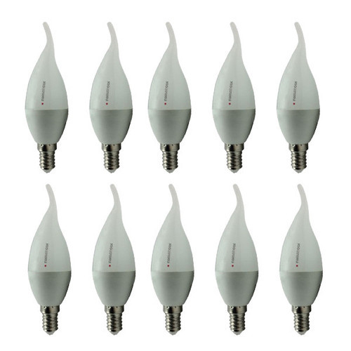 لامپ ال ای دی 7 وات نمانور مدل شمعی پایه E14 بسته 10عددی