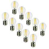 لامپ ال ای دی 4 وات فیلامنت آفتابی مدل G45 پایه E27 بسته ده تایی هالی استار