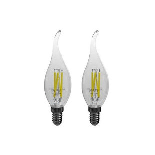 لامپ فیلامنتی 6 وات هالی استار مدل اشکی پایه E14