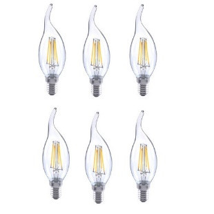 لامپ ال ای دی فیلامنتی 4 وات هالی استار کد TAILED پایه E14